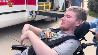 Bata Bus Driver Wally Picking Up Sam At Ifs & Dropping Him Off At Home 10.13.25