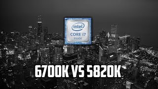I7 6700K 4.6Ghz Vs. I7 5820K 4.6Ghz Gtx 1080