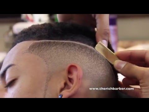 How To: Smooth Top Fade w/ Part | By: Chuka The Barber