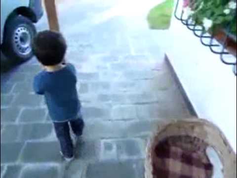 Kid gets tricked by dad