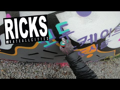 Graffiti | "K-POP" RICKS SAC (Barcelona, Spain)
