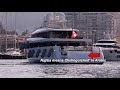 The Brand New SuperYacht Najiba docking in Monaco!