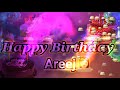 Happy birthday Areej