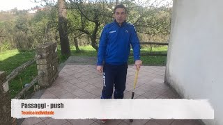 Tecnica di base: push. Con Gianluca Cirilli Tecnica di base: push. Con Gianluca Cirilli