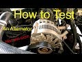 How to Test an Alternator (fast and simple)