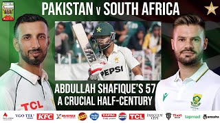 Abdullah Shafiques 57 Stan Vs South Africa Test Series 2025 2Nd Test Day 1 Pcb M2R1U