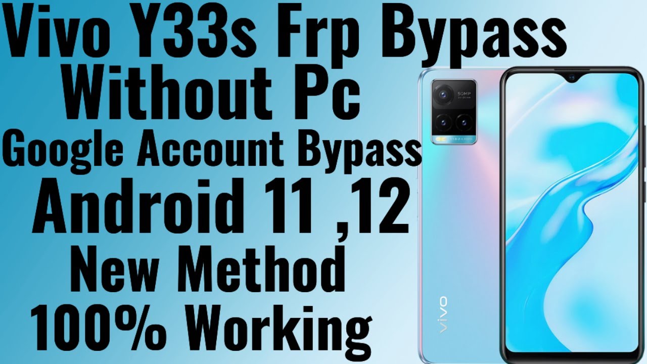Vivo Y33s Frp Bypass Without pc || Vivo Y33s Google Vivo Y33s Frp Bypass Without pc || Vivo Y33s Google