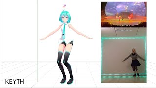 Mmd X Practicing - Spider Web Trace Motion