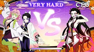 Mitsuri Kanroji And Shinobu Kocho Vs Daki - Demon Slayer Hinokami Chronicles 2 Very Hard Cpu