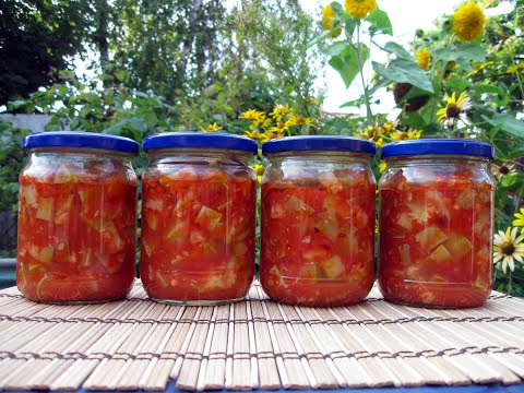 Салаты помидоров на зиму очень вкусные Салаты помидоров на зиму очень вкусные