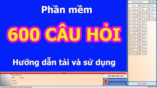 Tổng hợp 10+ phần mềm 600 câu hỏi thi bằng lái xe chi tiết nhất
