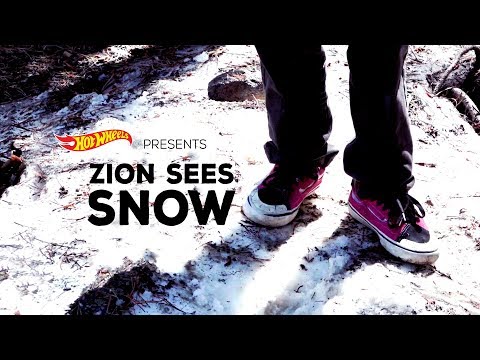 Hot Wheels Presents: Zion Sees Snow For The First Time