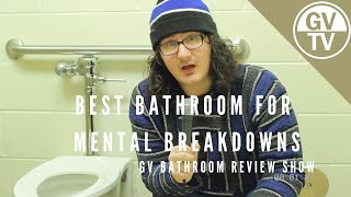 Best Bathroom For: Mental Breakdowns | Grand Valley's Bathroom Review Show (Circa 1992)