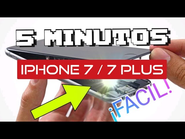 CAMBIAR LA BATERIA IPHONE 7 / 7 PLUS FACILMENTE | REPARAR IPHONE