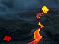 Hawaiian Volcano Still Spews Hot Lava
