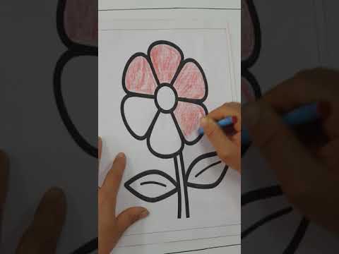 Tiết dạy hoạt động tạo hình : Tô màu bông hoa mùa xuân cô Lê Thị Hoài gv trường Mầm non Thái Đô.