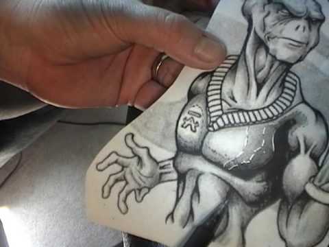 Black n Grey Tattoo shading basics first Black n Grey piece in a long time