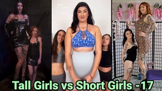 Tall Girls Vs Short Girls -17 | Tall Girlfriend Short Girlfriend | Tall Woman Lift Carry