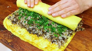 Красочный, как Осень РУЛЕТ ИЗ ОМЛЕТА вкусный Очень! Красочный, как Осень РУЛЕТ ИЗ ОМЛЕТА вкусный Очень!