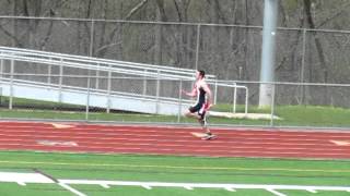 Neil Bodley 4x100 meter relay at the West Perry Invitational