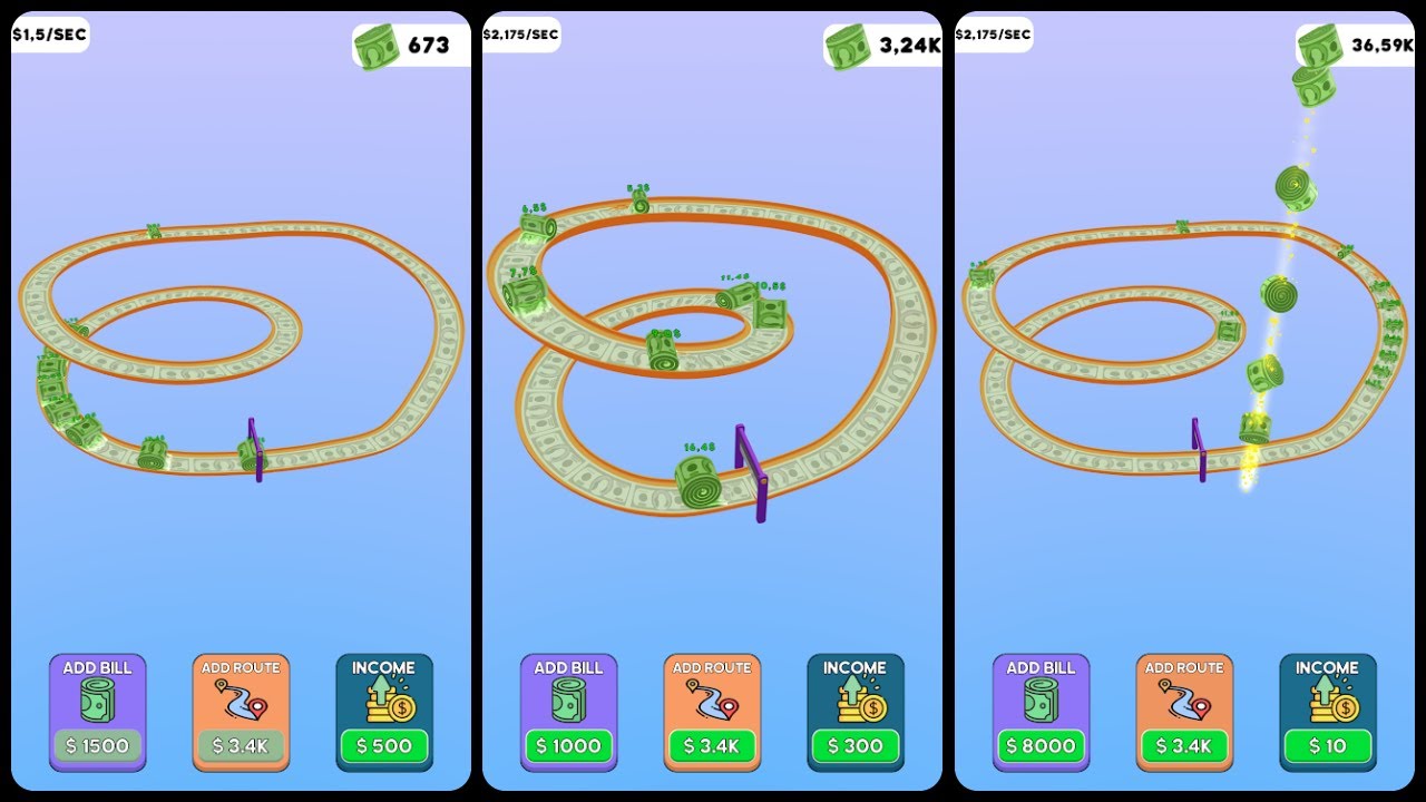 Money Roll ASMR Mobile Game | Gameplay Android & Apk Money Roll ASMR Mobile Game | Gameplay Android & Apk