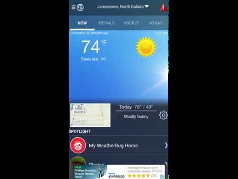 WeatherBug screenshot for Android