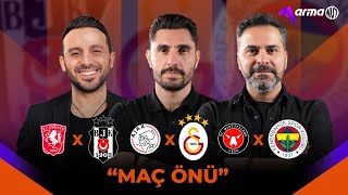 Gs - Fb - Bjk Avrupa Li̇gi̇ Maç Önü I İlk 11Ler