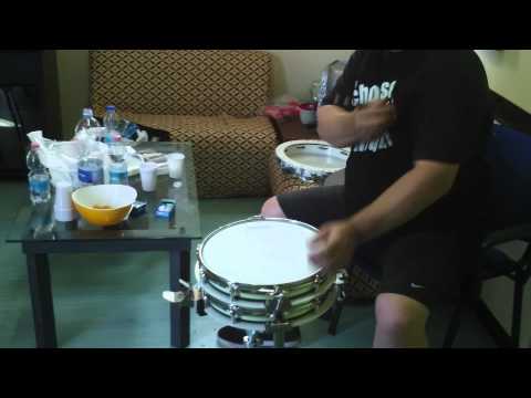 RotodruM 2011  dimostrazione Snare 3 head