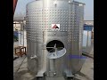 Video Wine fermentation tank