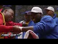 Adonis Stevenson vs. Sakio Bika- Stevenson media workout highlights