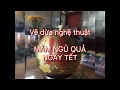Vẽ nghệ thuật trên Trái dừa chưng mâm ngũ quả ngày tết