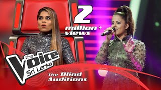 Ridmika Mendis -  Udurawee Blind Auditions | The Voice Sri Lanka