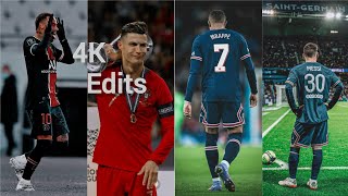 Football Reels Compilation 🌟 | 4k Football Edits 😍⚽