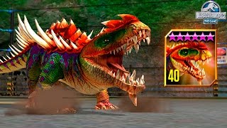 New Strongest Hybrid Gorgosuchus Max Lvl 40 - Juric World The Game - Glacier Update Hd