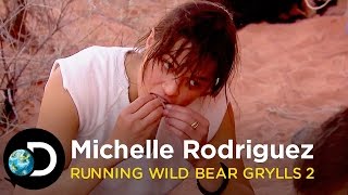 Michelle Rodriguez’s Most Disgusting Meal | Running Wild with Bear Grylls S2