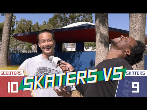 Who Is Smarter? Skateboarders VS Scooters #caffeinetv