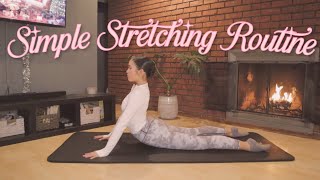 My Stretching Routine - Simple & Effective Vlogmas Ep. 10