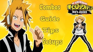 Denki Kaminari Breakdown: My Hero Academia: One's Justice Tips & Tricks