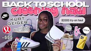 2000 Back To School Try-On-Haul Shein, Bottega, Rhode, Lulu, More