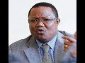 Tanzanian opposition MP, Tundu Lissu addresses media in Nairobi
