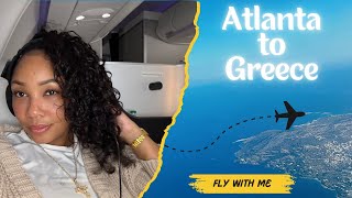 Travel Day Vlog Atlanta To Greece On Delta One Full Journey