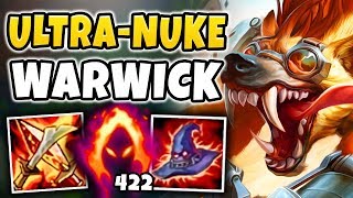 WTF!?! ONE WARWICK Q = 3000+ DAMAGE!?! THERE’S NO ESCAPING THIS!!! (BEYOND OP) - League of Legends