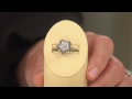 Argyle Diamond 3/10 ct tw Flower Ring, Sterling with Jennifer Coffey