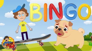 Bingo Dog Song | Nursery Rhymes |  Dream English Kids