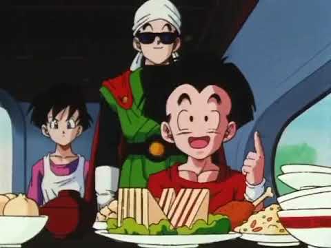DragonBall Z - World tournament eating.