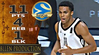 Patrick Han 07 - 11 Pts Highlightsbuducnost Podgorica Vs Dolomiti Energia Trento2025.10.08