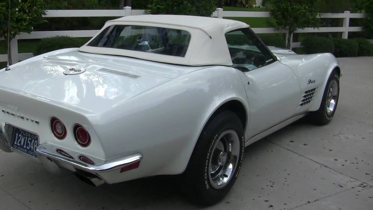 1970 CORVETTE RESTORED FOR SALE - YouTube