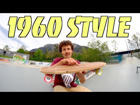 Rebuilding A Skateboard From 1960 And Trying To Skate It!