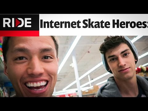 A DAY WITH INTERNET SKATE HERO!