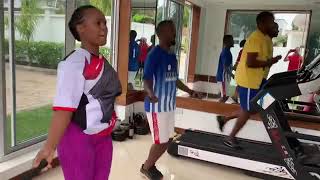 Lulu Alivyogandana Na Majizo Kwenye Gym